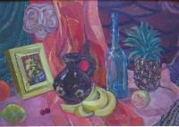 Still-life with pine-apple