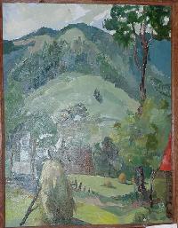 Author: Alla Vorokhta
Name: Carpathian Study. In Lozovan
Description: Canvas, oil 300 USD
Data: 1984
Status: PP
Dimensions (WхH): 49x66 Carpathian Study. In Lozovan